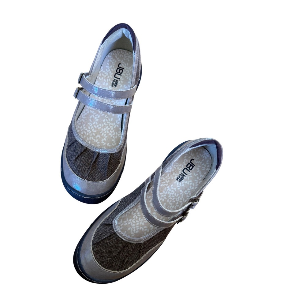 JBU Simone Mary Jane beige shoes outdoor